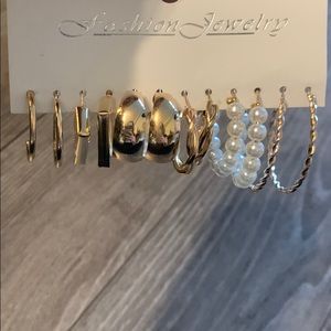 Brand new earrings 6 pairs